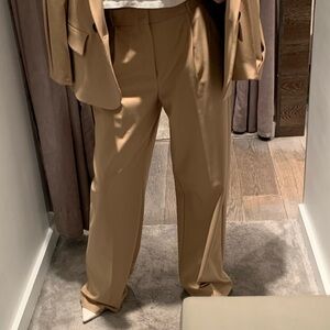 Zara Wide Leg Pleated Pant